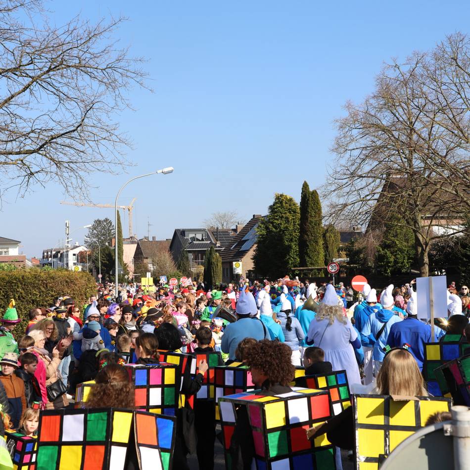 Karneval 2026 in Korschenbroich: Viele Straßen während der Karnevalsumzüge gesperrt