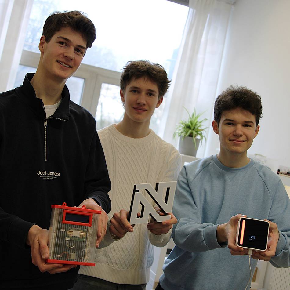 „Nenotech“ am Gymnasium Norf: Wenn Schüler zu Unternehmern werden