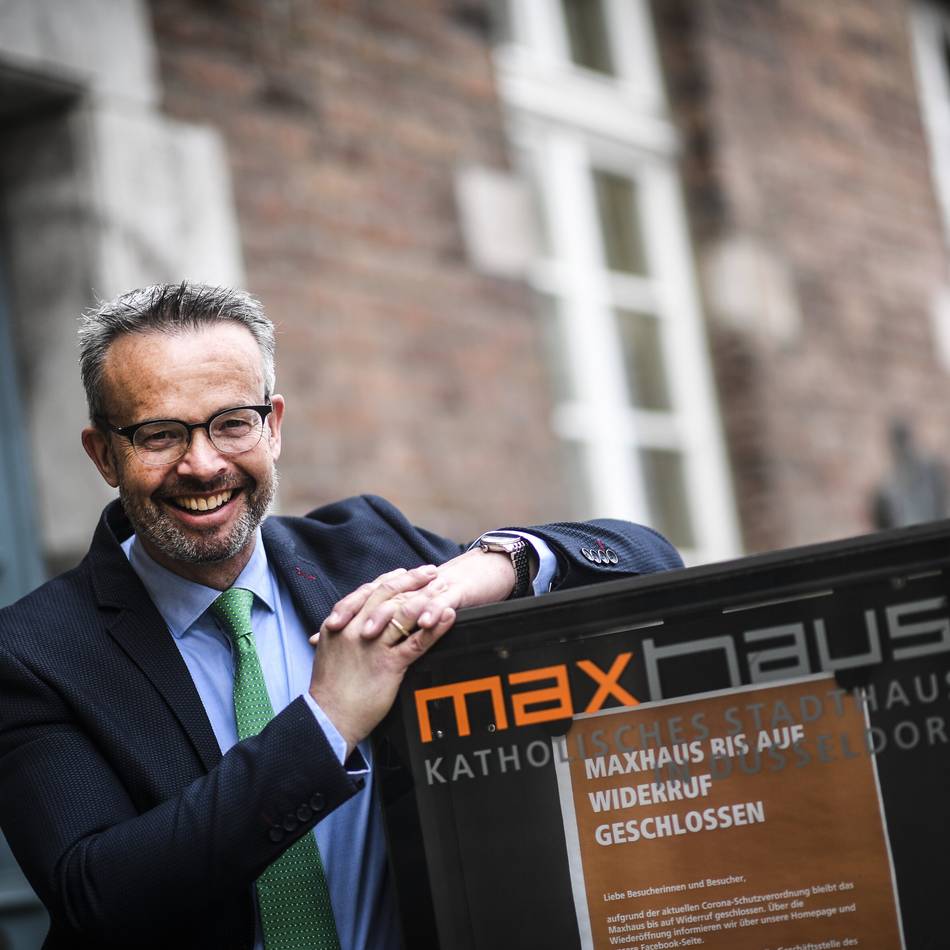 Maxhaus-Leiter Peter Krawczack: „Das Mittwochgespräch wird relevant bleiben“