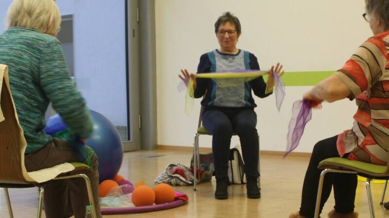 Angebot in der LVR Klinik Viersen: Demenzsport stärkt Körper und Selbstvertrauen