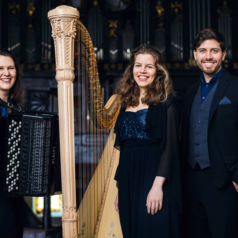 Konzert in Gelderner Pfarrkirche: Trio Lunabile spendet „Trost in der Nacht“