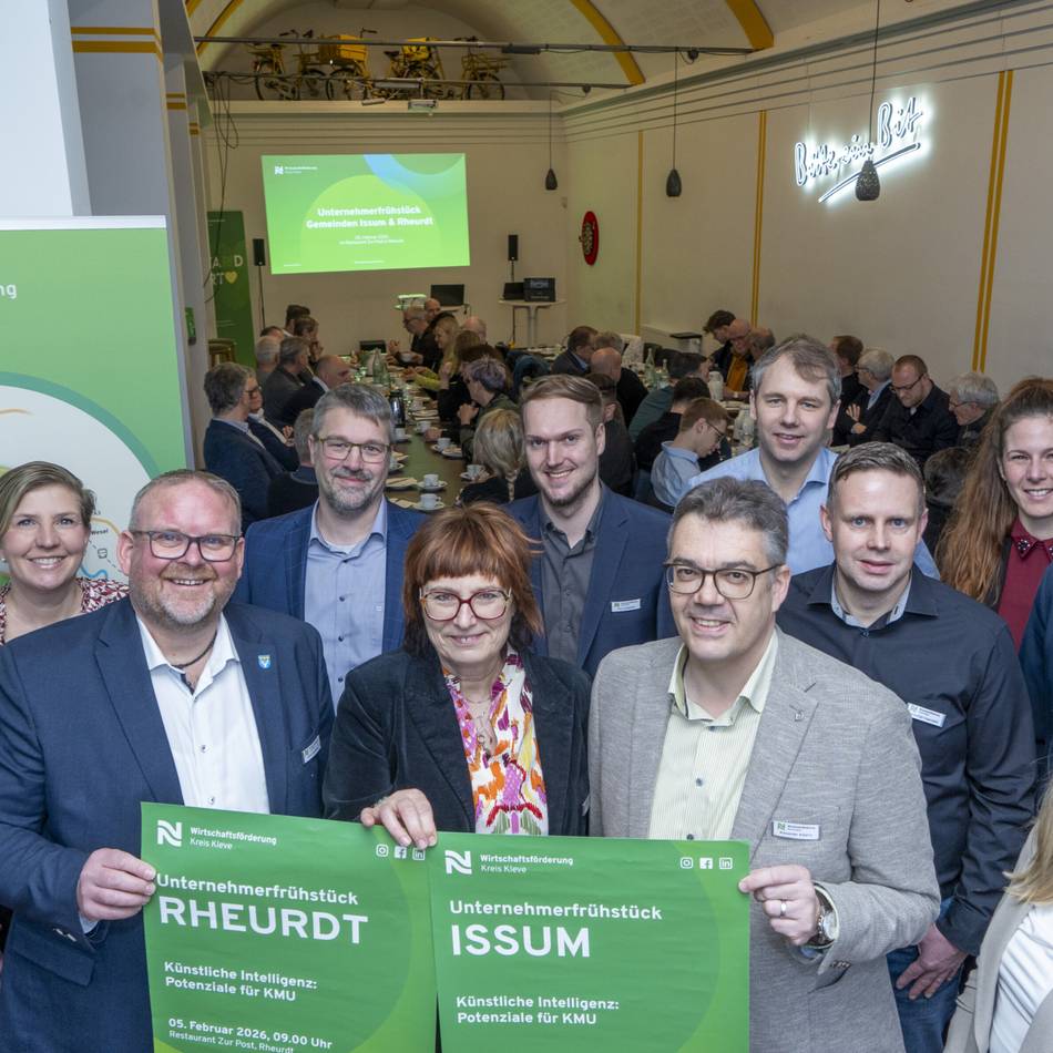 Unternehmerfrühstück der Kreis-WFG: „Haben Sie keine Angst vor KI“