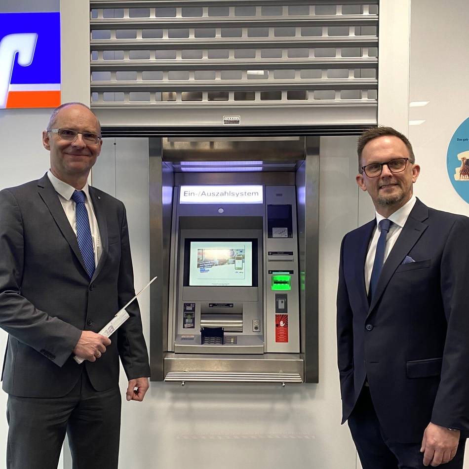 Volksbank in Hilden und Haan: Farbkassetten gegen Automatensprenger
