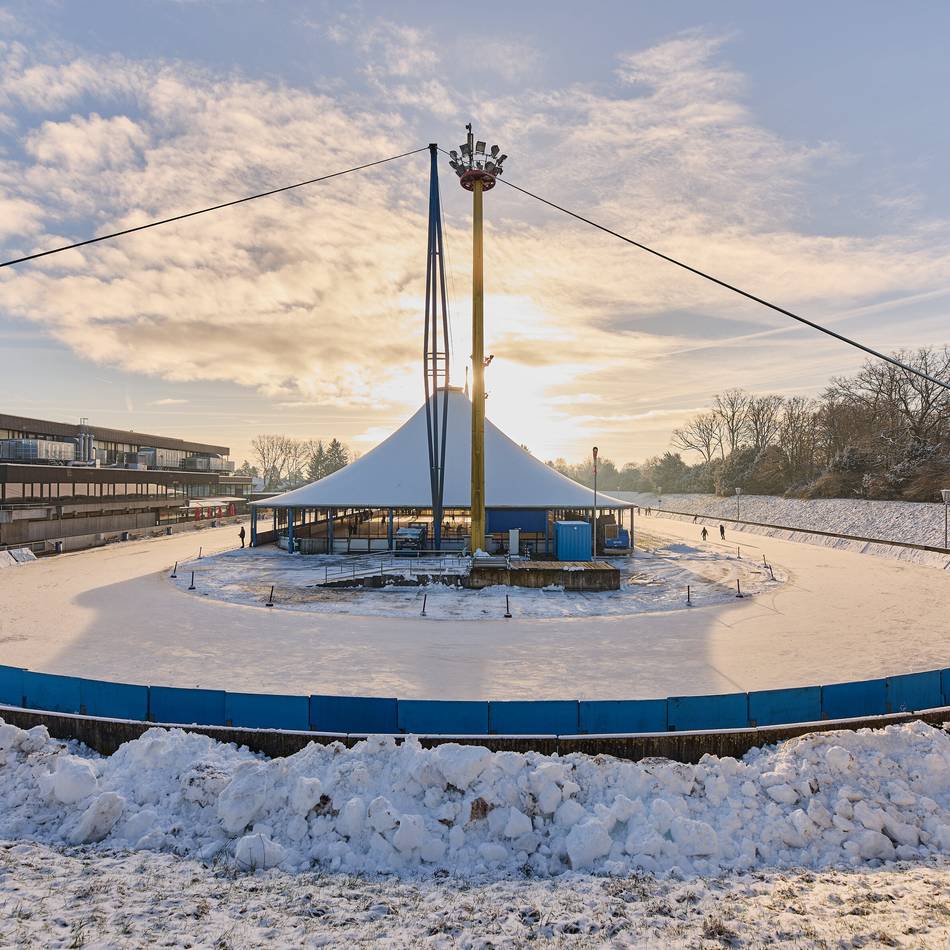 Open-Air-Eislaufen über die Karnevalstage möglich: Saison im Grefrather Eissport- und Eventpark endet Mitte März