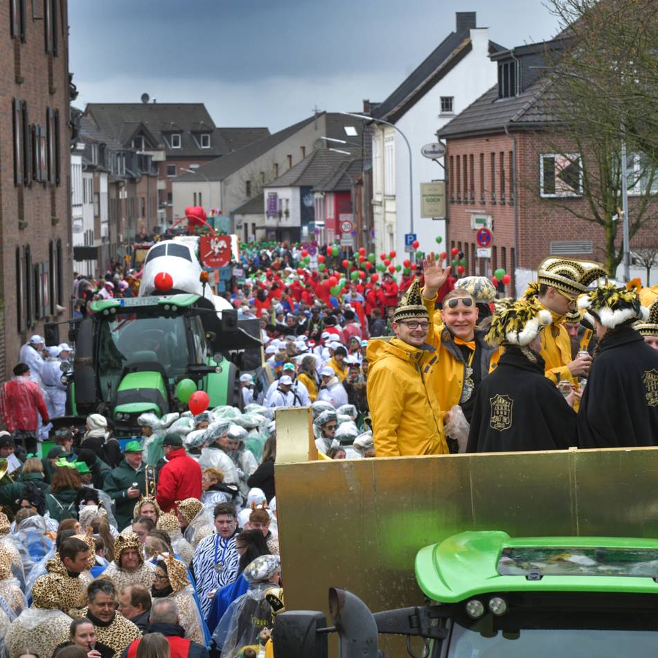 Karneval in Goch 2026: So schön war der Rosenmontagszug in Goch