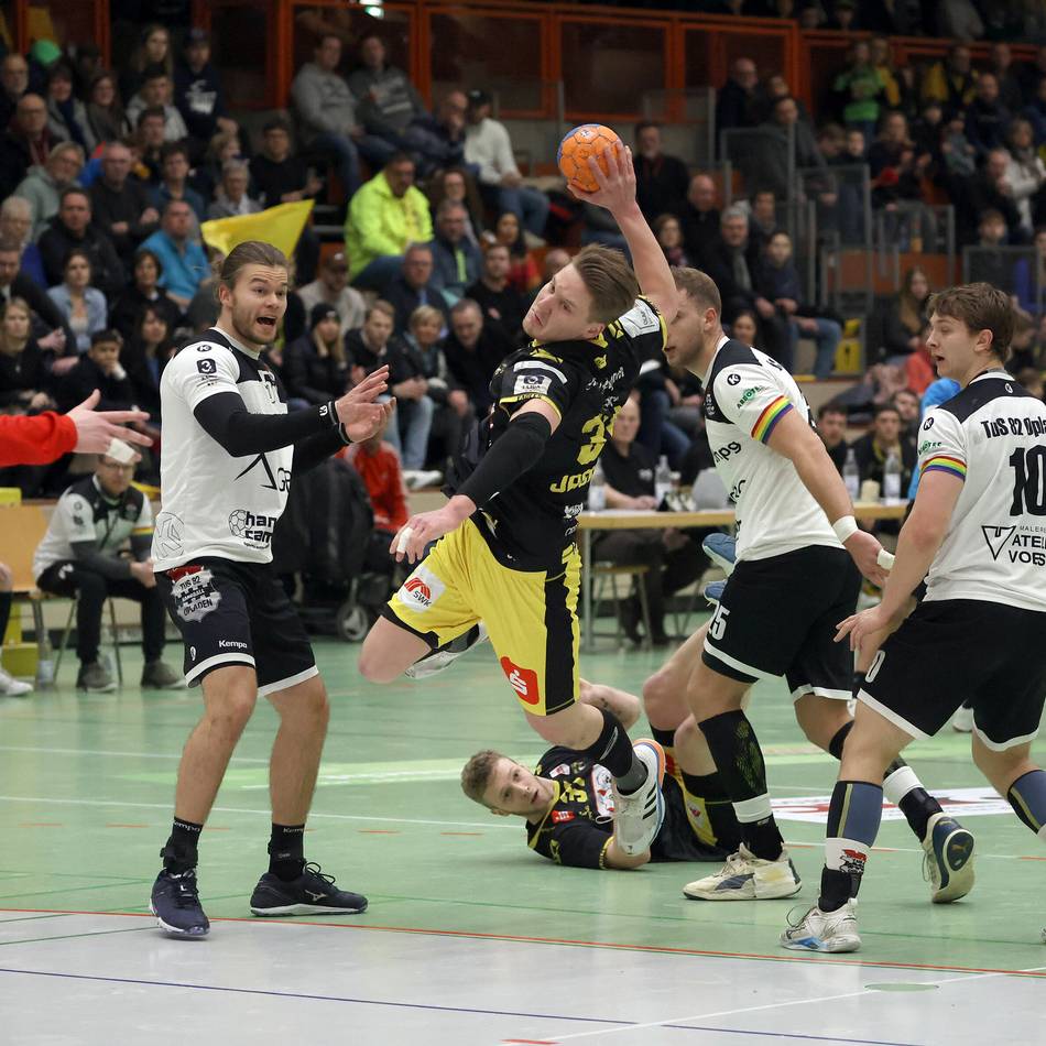 Eine Woche vor dem Rückrundenstart: Pau Guitart überzeugt – HSG gewinnt letztes Testspiel beim HC Bevo