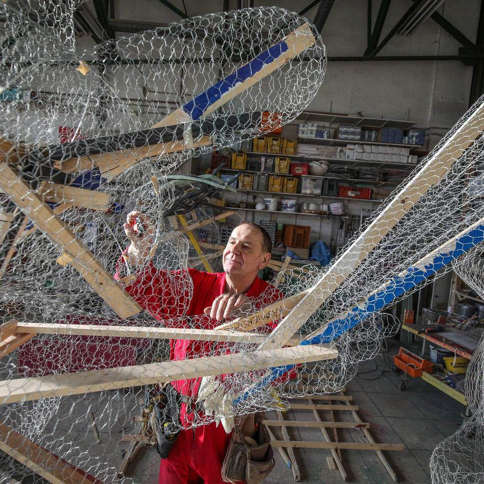 Jacques Tilly vor dem Rosenmontagszug: „Putin hat mich inspiriert“