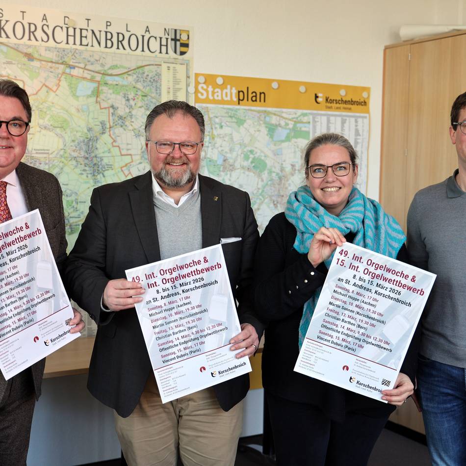 Veranstaltungen in Korschenbroich: Diese Interpreten treten bei der Internationalen Orgelwoche auf