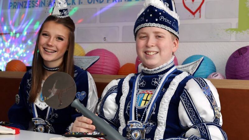 Kinderprinzenpaar Luis I. und Annick I.: „Das liegt mir definitiv im Blut“