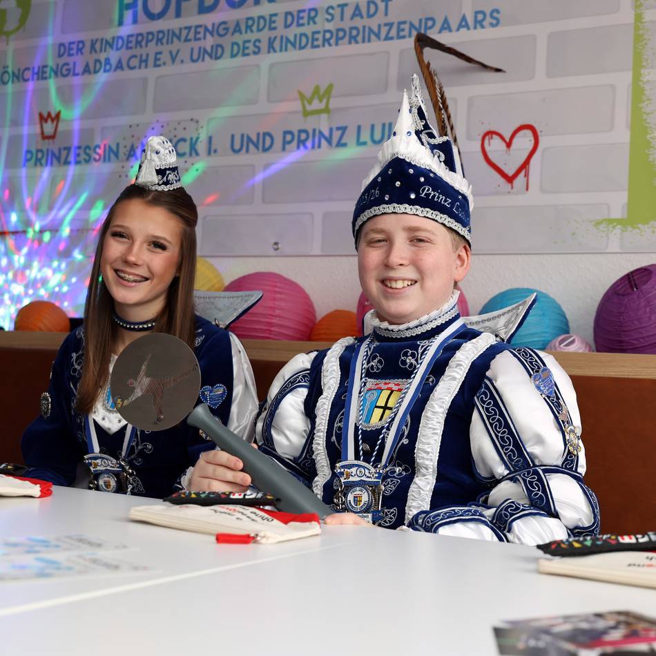 Kinderprinzenpaar Luis I. und Annick I.: „Das liegt mir definitiv im Blut“