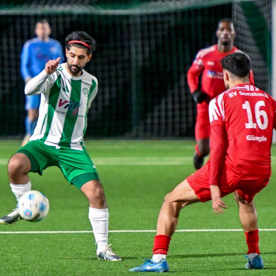 Schrecksekunde in der ersten Halbzeit: Dieser Test kann für die Sportfreunde Broekhuysen teuer werden