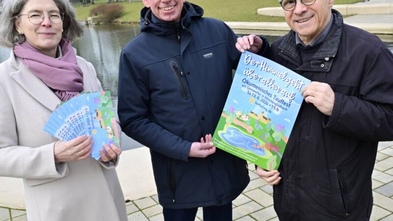 Im Bistum einzigartig: Am Geroweiher findet erneut ein ökumenisches Tauffest statt