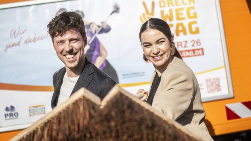 Dreck-weg-Tag 2026: Lusins werben für den Frühjahrsputz in der Stadt – so kann man mitmachen