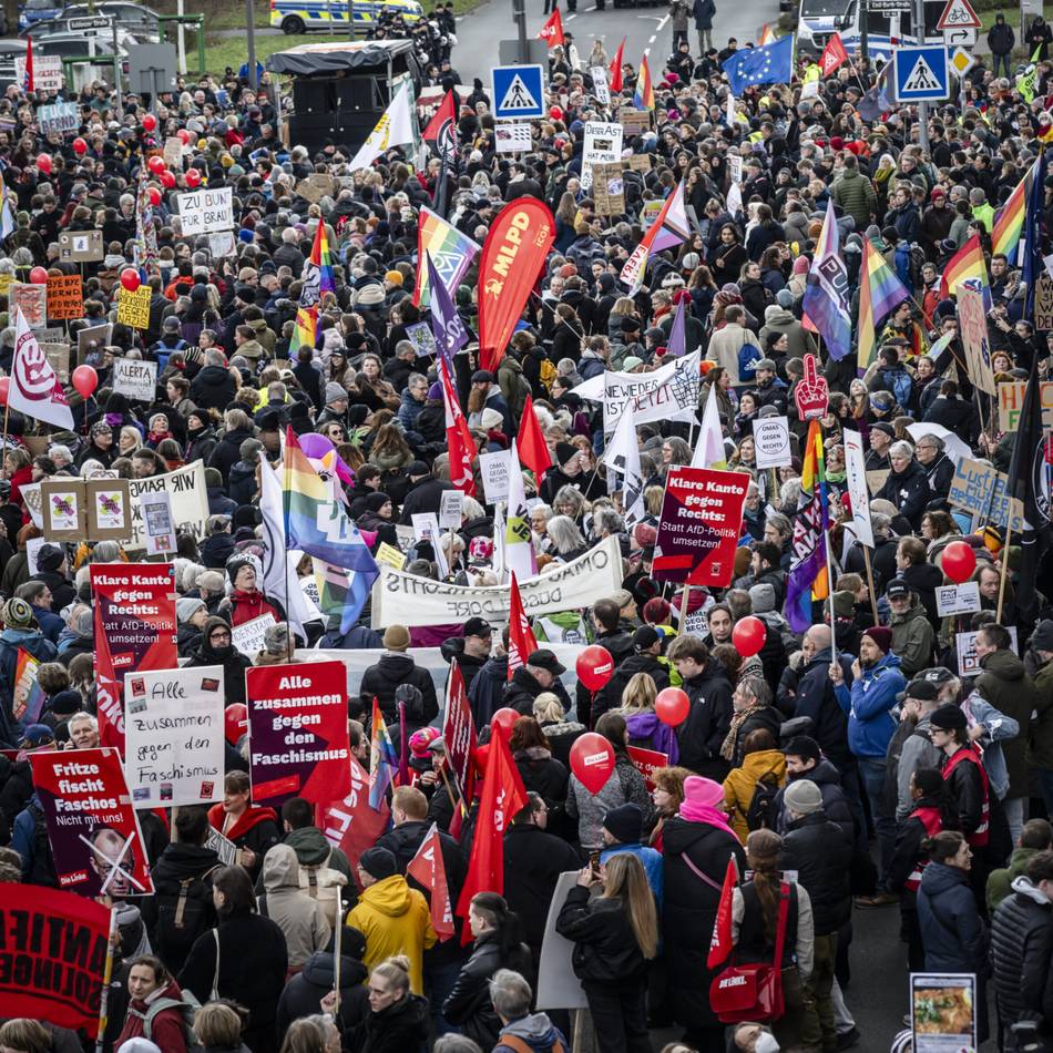 AfD-Veranstaltung in Garath: Breites Bündnis protestiert gegen Björn Höcke in Düsseldorf