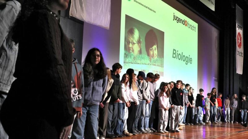 Jugend forscht 2026: Das sind die Siegerteams aus dem Rhein-Kreis Neuss