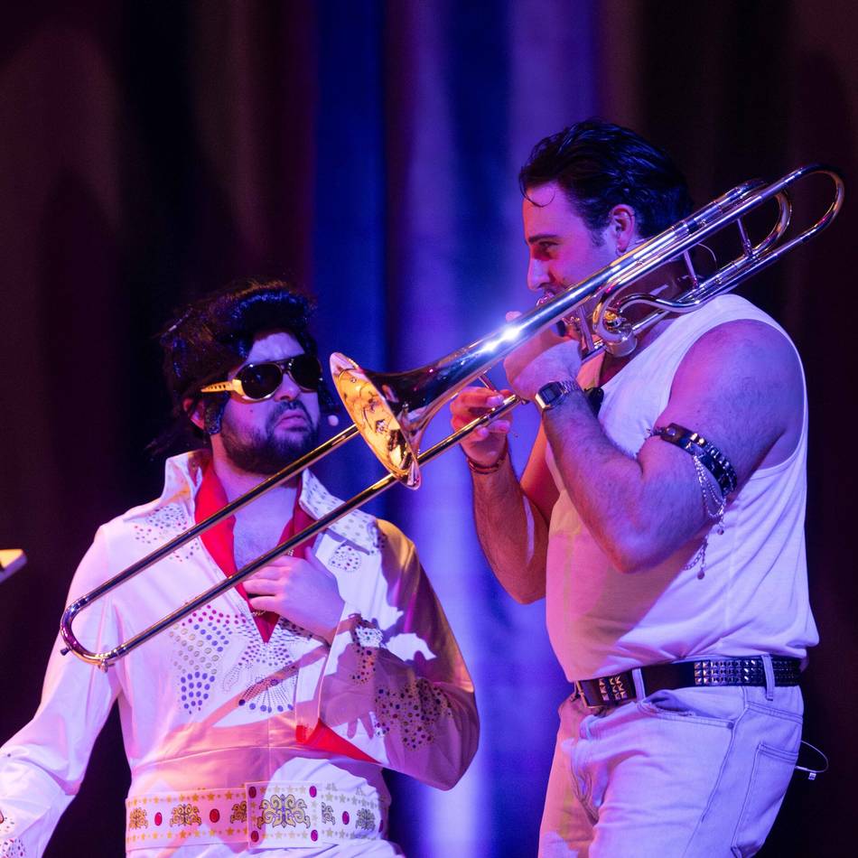 Karnevalskonzert in der Tonhalle: Stimmung wie in den Rheinterrassen – aber mit Elvis und Freddie