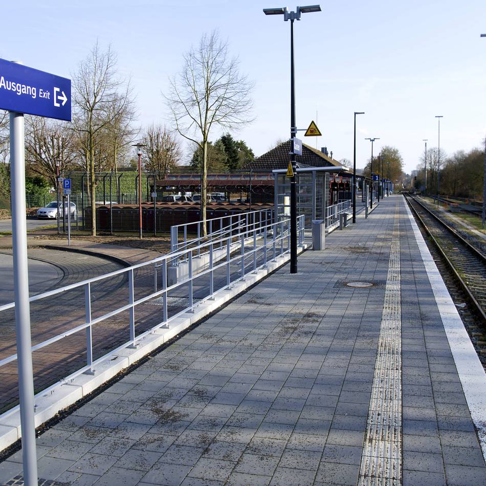 Bei Bewertung „besonders positiv“ aufgefallen: Bahnhof Xanten gehört zu den „Top-Stationen“ des VRR