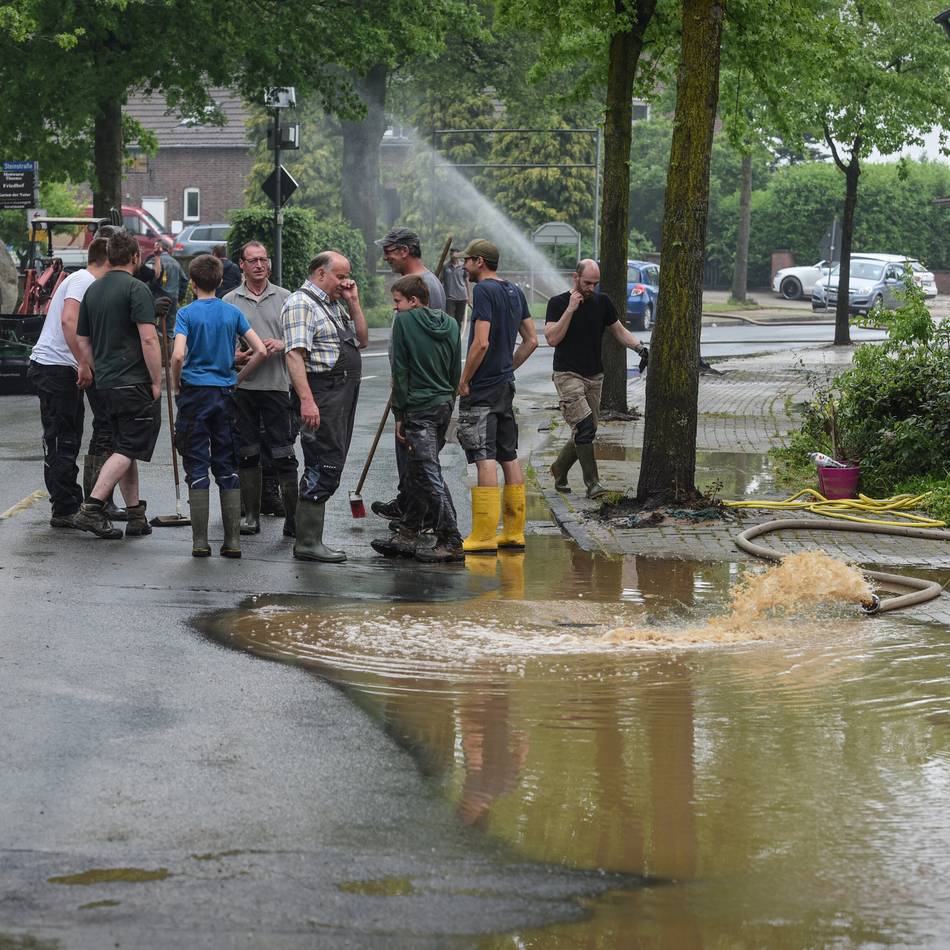 Vorsorge gegen extreme Niederschläge: Starkregengefahrenkarten für Uedem liegen vor
