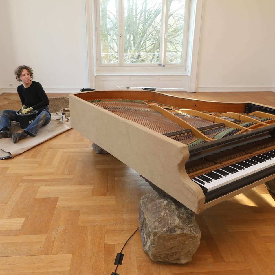 Neue Schau in Schloss Morsbroich Leverkusen:  Grenze zwischen Kunst und Natur – fein aufgeweicht