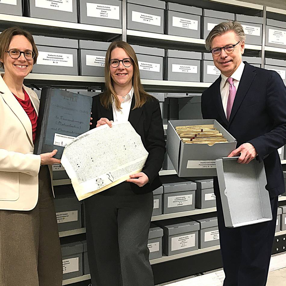 So arbeitet das Stadtarchiv in Krefeld: „Das meiste wird weggeschmissen“ oder Die Kunst des Weglassens