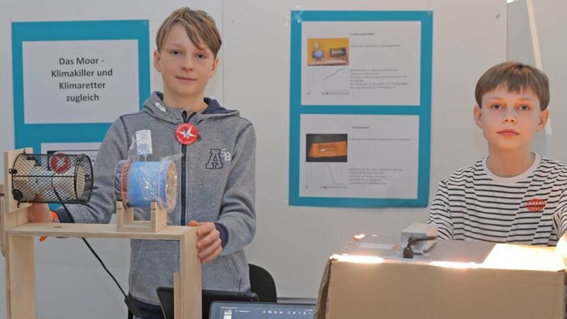 Regionalwettbewerb „Jugend forscht“: Erfolgreiche Nachwuchsforscher