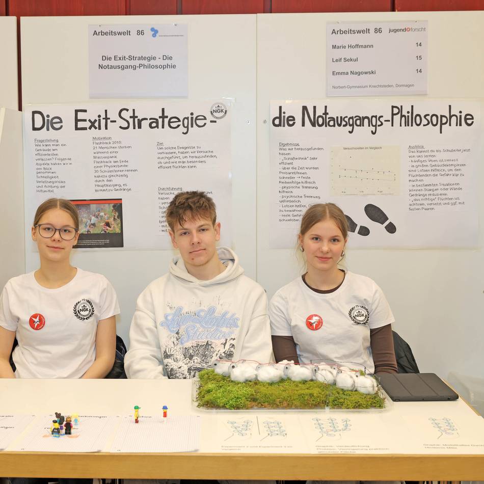 Erfolge bei Jugend forscht: Norbert-Gymnasium mit drei Erstplatzierungen