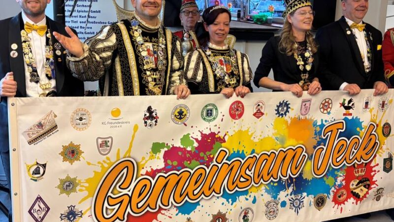 Karnevalistisches Stadtgespräch: Karneval mit Herz: Feiern, Freude und Spenden