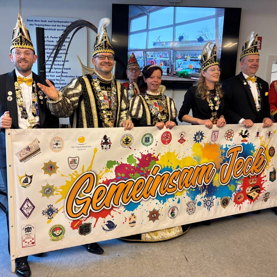 Karnevalistisches Stadtgespräch: Karneval mit Herz: Feiern, Freude und Spenden