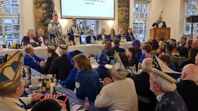 Prinzenfrühstück in Erkelenz: „Ihr habt euch in die Geschichtsbücher eingetragen“