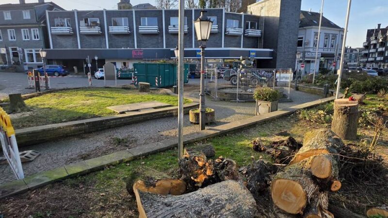 Hückeswagener Innenstadtumgestaltung: Vorbereitung für Wilhelmplatz-Umbau