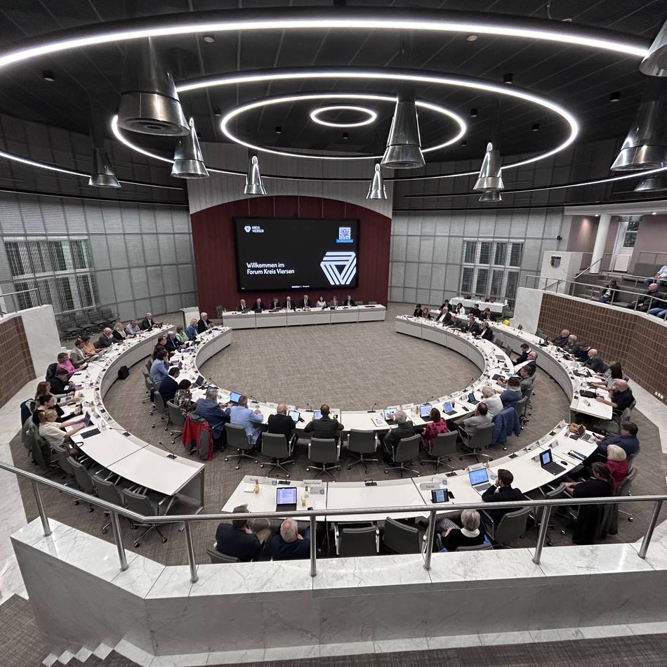 Öffentliche Sitzung in Viersen: Rat der Stadt tagt am kommenden Dienstag