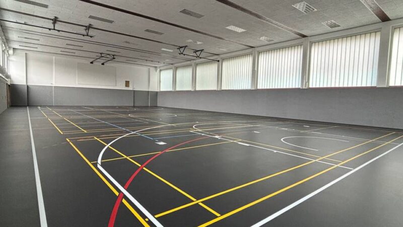 Hückeswagener Langzeit-Baustelle: Ab März wieder Sportbetrieb in sanierter Hauptschul-Halle?