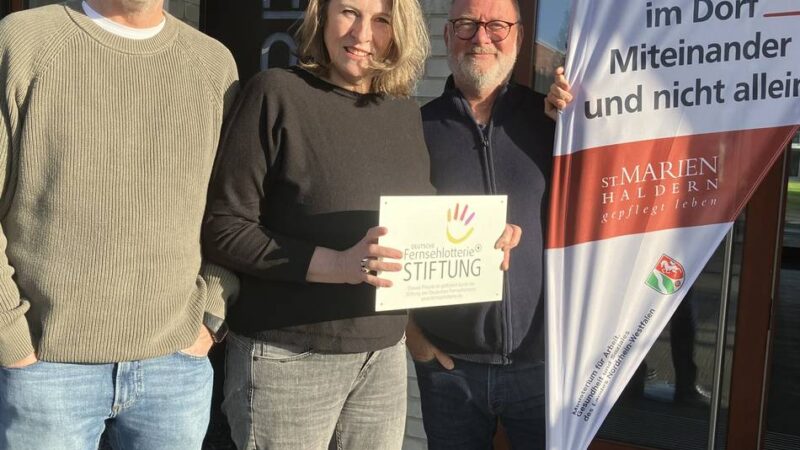 Dorfprojekt in Rees-Haldern: Bei Halderns Dorfprojekt läuft’s gut