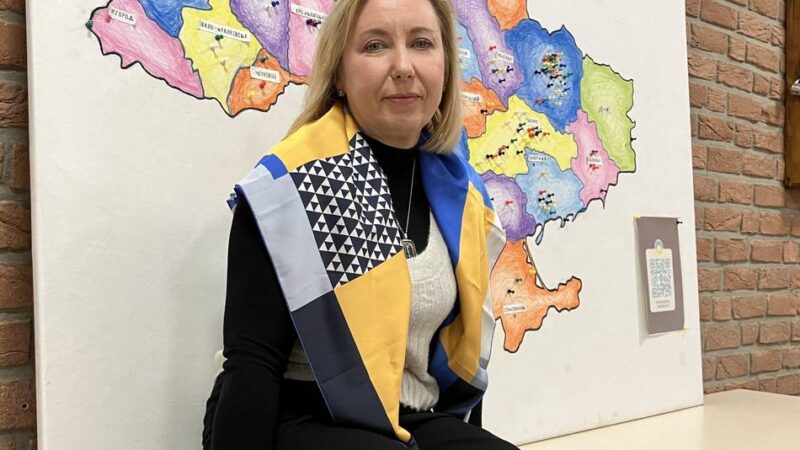 Ukrainerin in Mönchengladbach: „Ich bin dort nicht mehr ganz Ukrainerin, aber hier auch nicht ganz Deutsche“