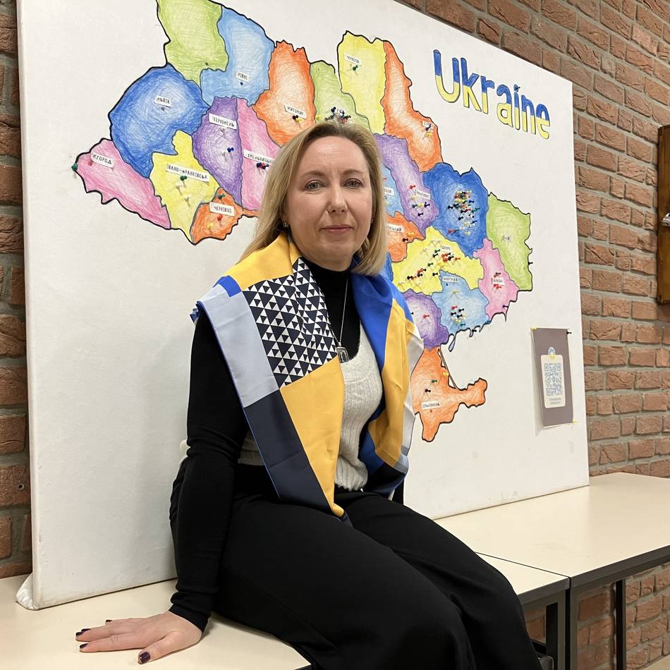 Ukrainerin in Mönchengladbach: „Ich bin dort nicht mehr ganz Ukrainerin, aber hier auch nicht ganz Deutsche“