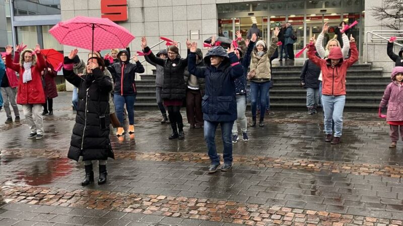 Weltweite Aktion „One Billion Rising“: Viersen tanzt gegen Gewalt an Frauen