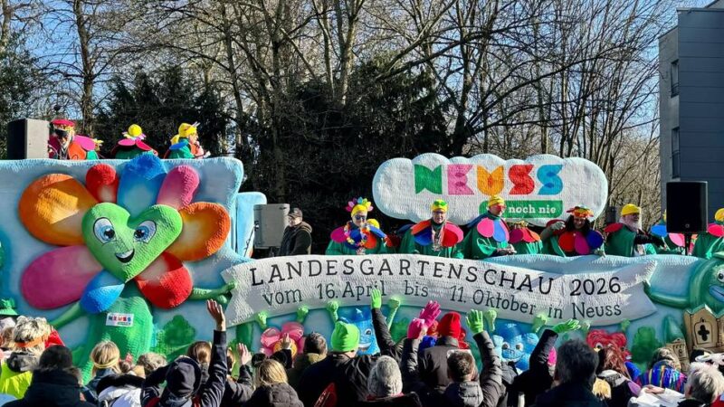 Kappessonntagszug 2026 in Neuss: „Karneval ist besser als Weihnachten“