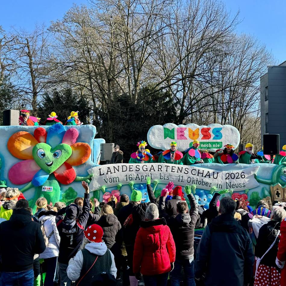 Kappessonntagszug 2026 in Neuss: „Karneval ist besser als Weihnachten“