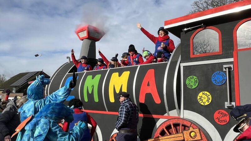 Karneval in Kalkar: So zog der Kinderumzug am Veilchendienstag 2026 durch Appeldorn