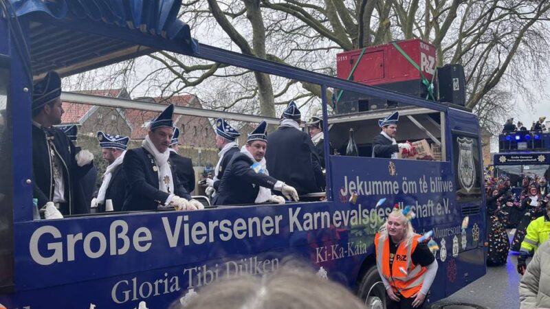 Polizei Viersen zieht Karnevalsbilanz: Schunkeln statt Schlagen – Narren feierten so friedlich wie lange nicht