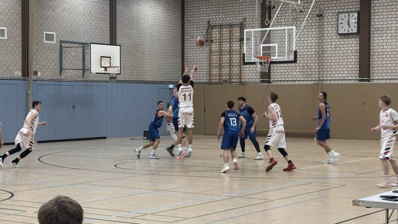 Emmerich fordert Krefeld alles ab: Großer Kampfgeist der Herren von Basket Emmerich gegen den Tabellenführer