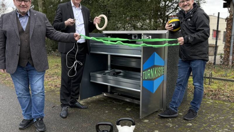 Kostenlos trainieren in Dormagen: Neue Sportbox in Hackenbroich