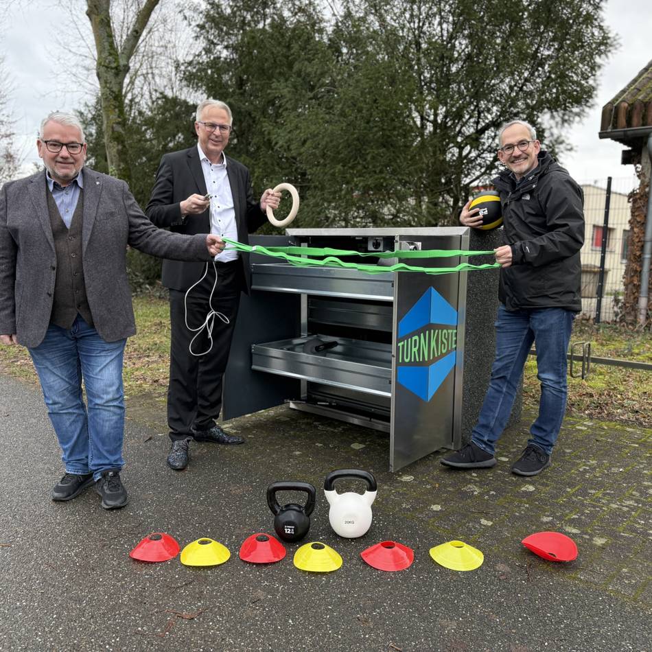 Kostenlos trainieren in Dormagen: Neue Sportbox in Hackenbroich