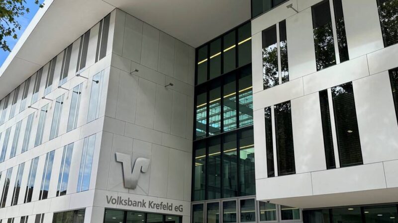 Fusion der Volksbank Krefeld mit Düsseldorf-Neuss: Neuer Name soll noch diesen Monat stehen