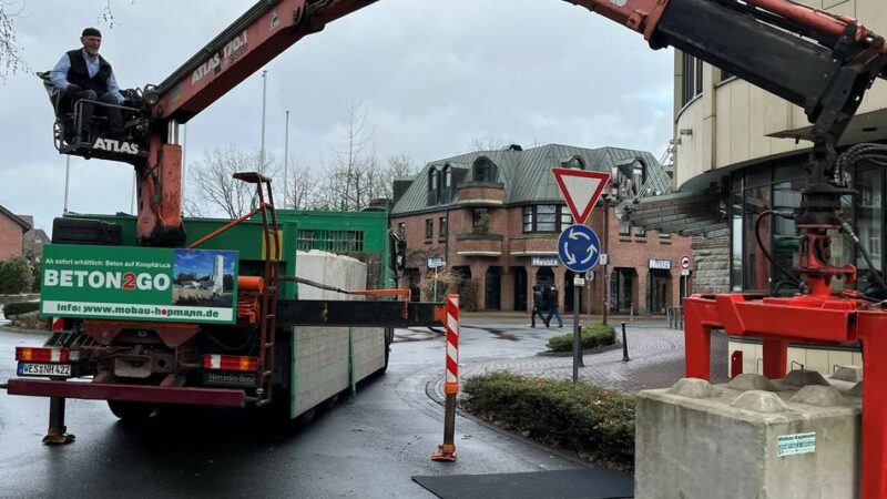 Überblick über Sicherheitsmaßnahmen: Xantens Stadtkern wird für den Blutwurstzug gesperrt