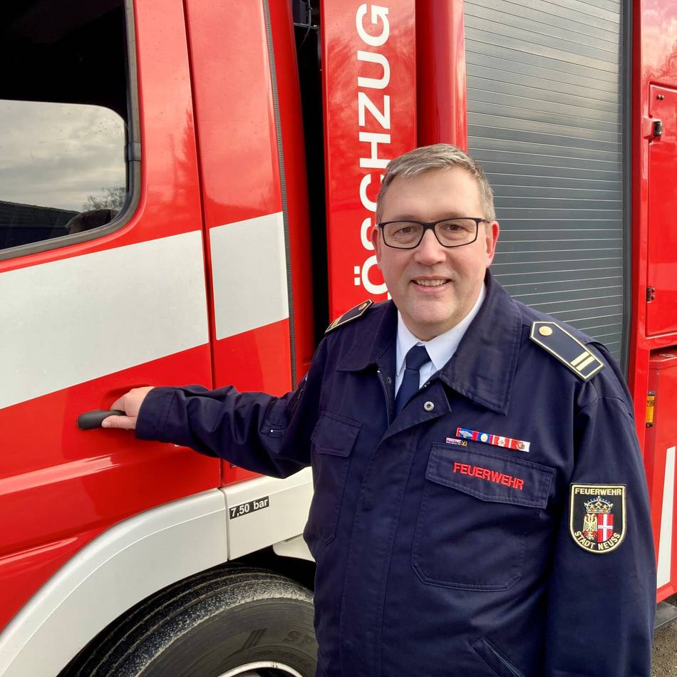 Neuer Stadtbrandmeister: Dieser Mann baut die Neusser Feuerwehr der Zukunft