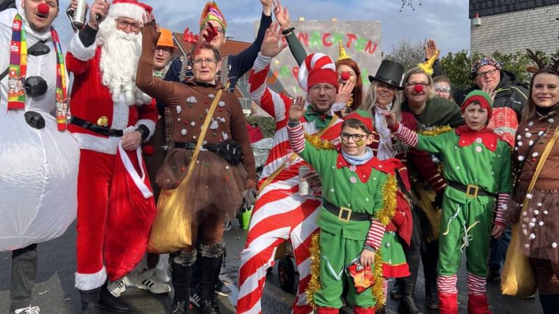 Konfetti, Regen und Kostüme: So schön war der Rosenmontagszug in Wesel