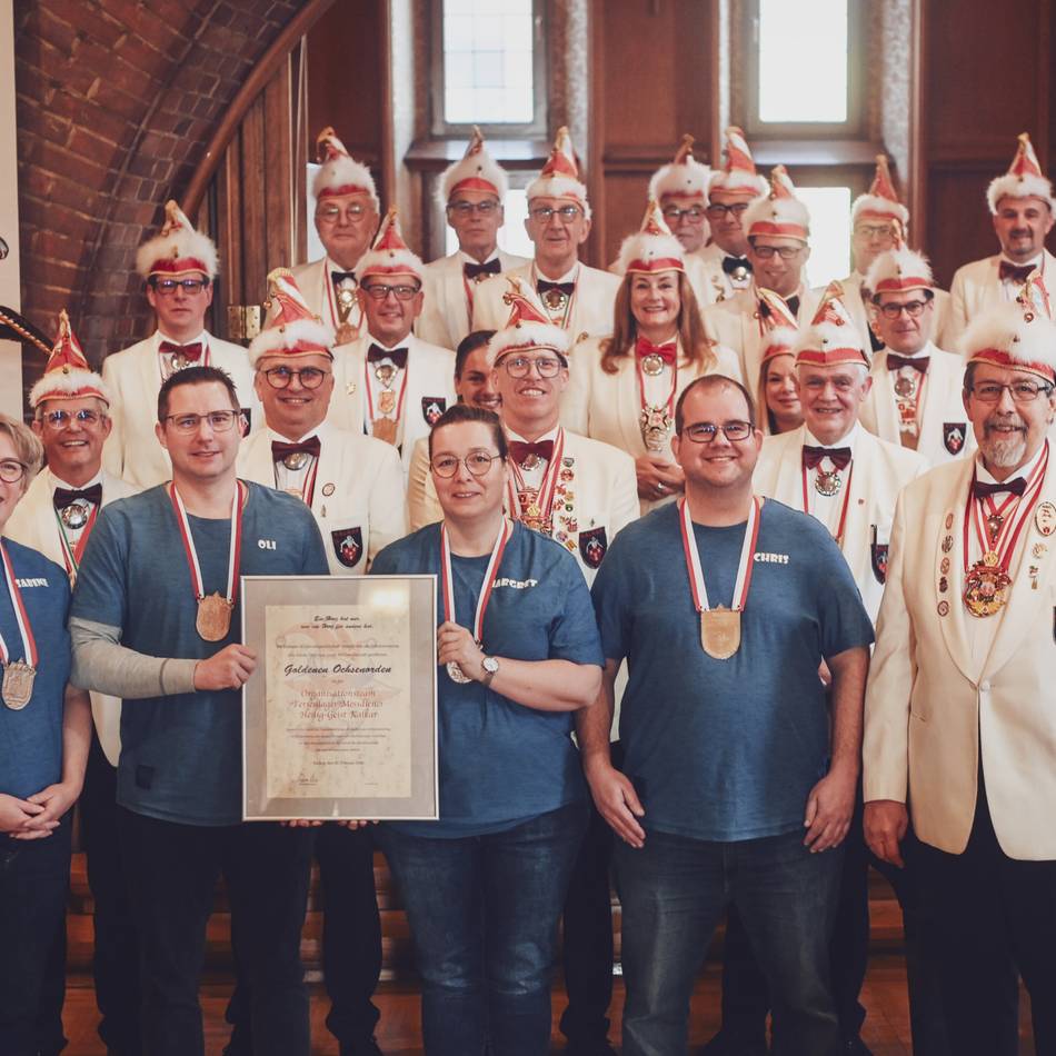 Auszeichnung in Kalkar: Goldener Ochsenorden für die „Goldstücke der Gemeinde“