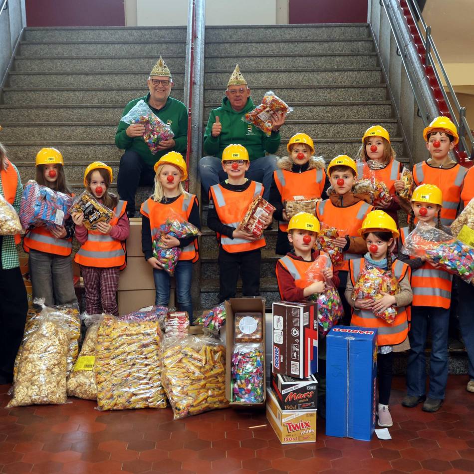 Karneval in Leverkusen – Session 2025/26: Leckerer Schulbesuch