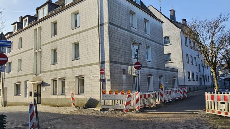 Radevormwalder Innenstadt: Restliche Sanierungsarbeiten starten am 25. Februar